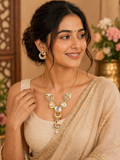 Chand Kundan Necklace with Earrings