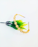 Gray Kundan Hairband