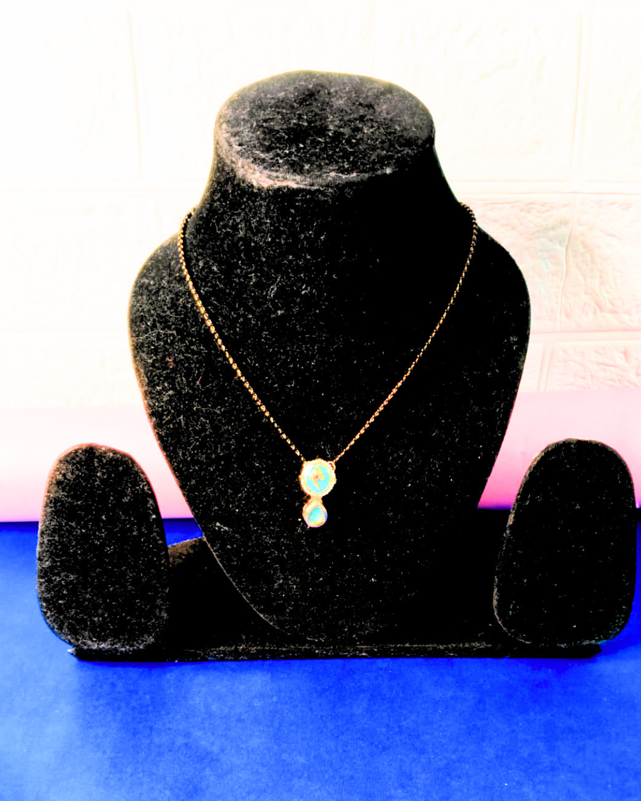 Meenakari Ganpati Mangalsutra