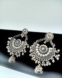 Silver Oxidize Earrings