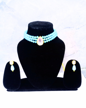Kundan Beads Choker