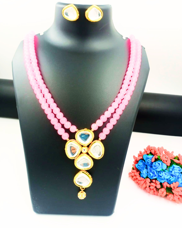 Kundan Beads Neckless
