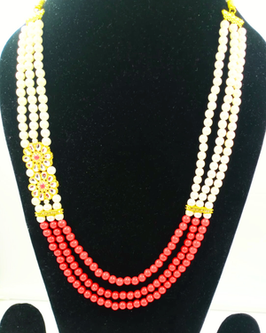 Long Kundan Beads Haar
