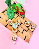 Chand Kundan Necklace with Earrings